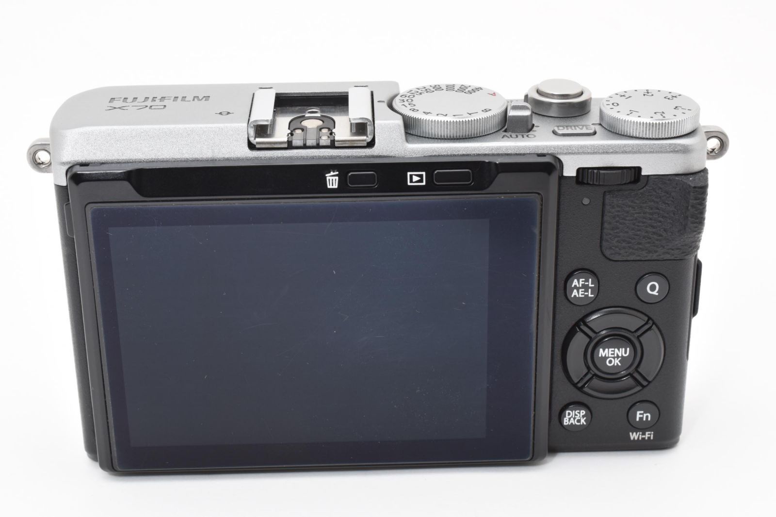 返品保証】美品｜FUJIFILM フジフイルム X70 シルバー コンパクト