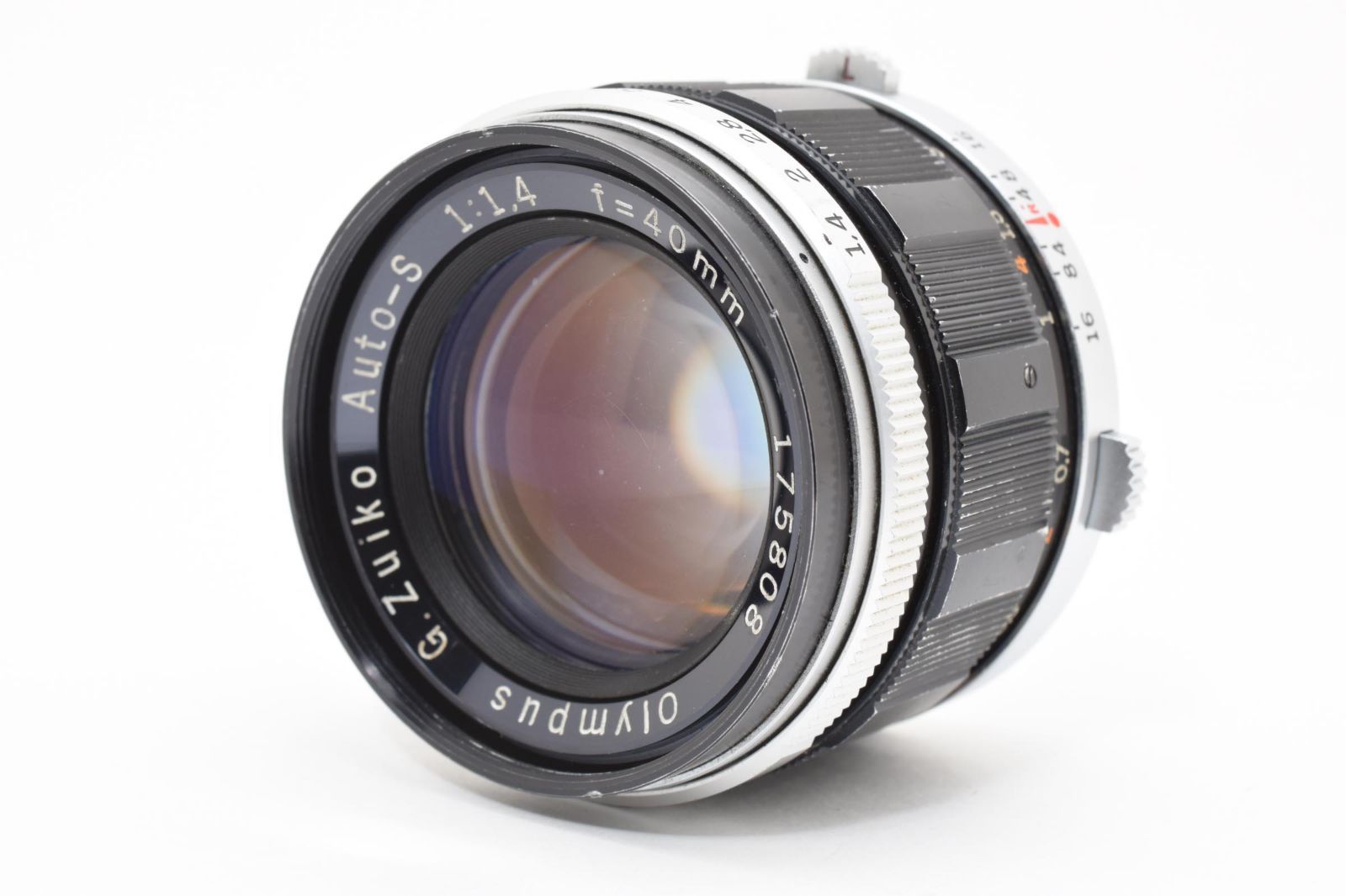 【返品保証】並品｜Olympus オリンパス G.Zuiko Auto-S 40mm F1.4 単焦点レンズ #C260630-13