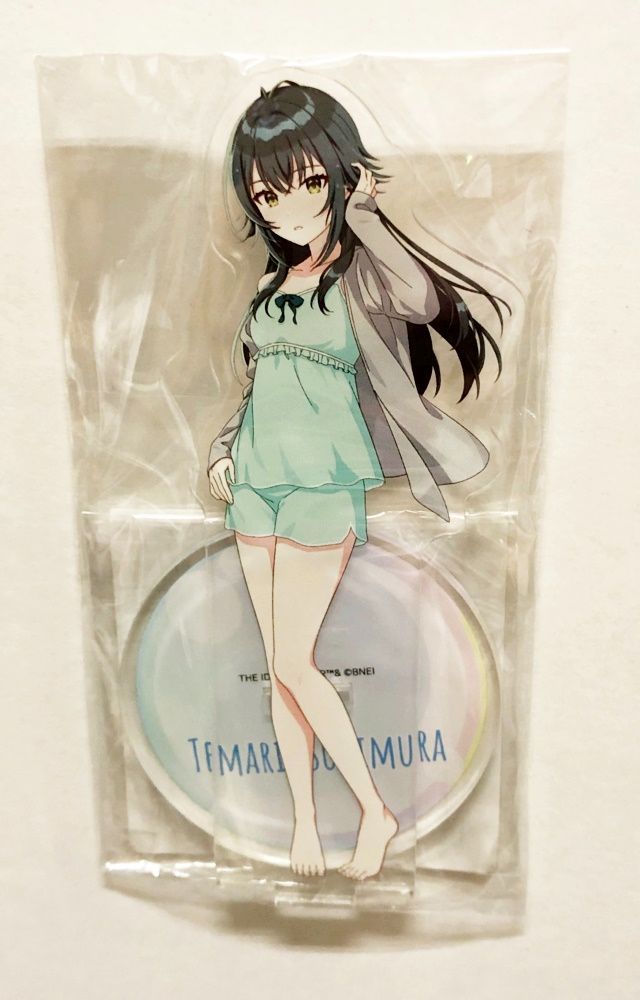 27.【未開封】月村手毬 アクリルスタンド 学園アイドルマスター×極楽湯