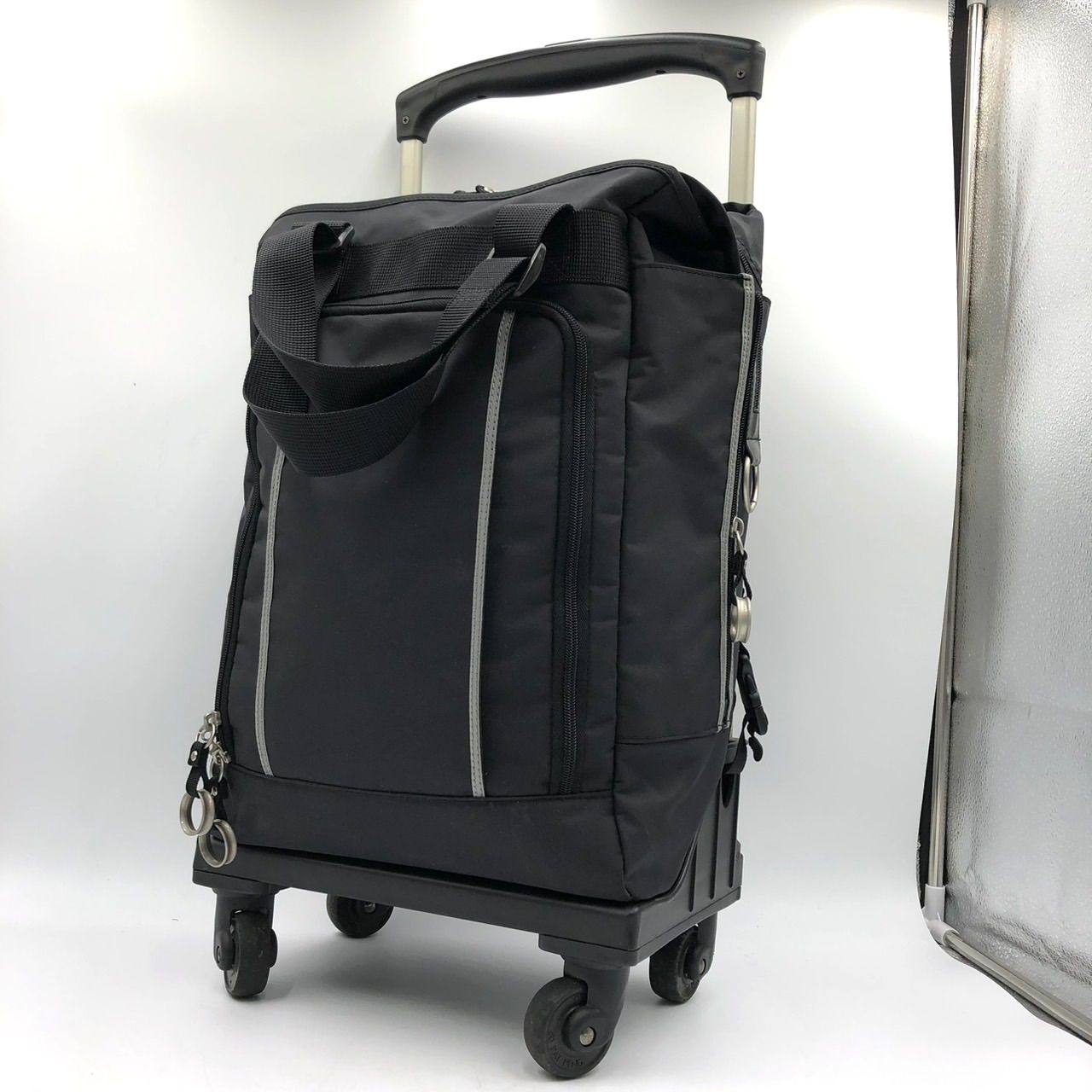 SWANY スワニー キャリーバッグ ショッピングカート 4輪 トラベル 黒