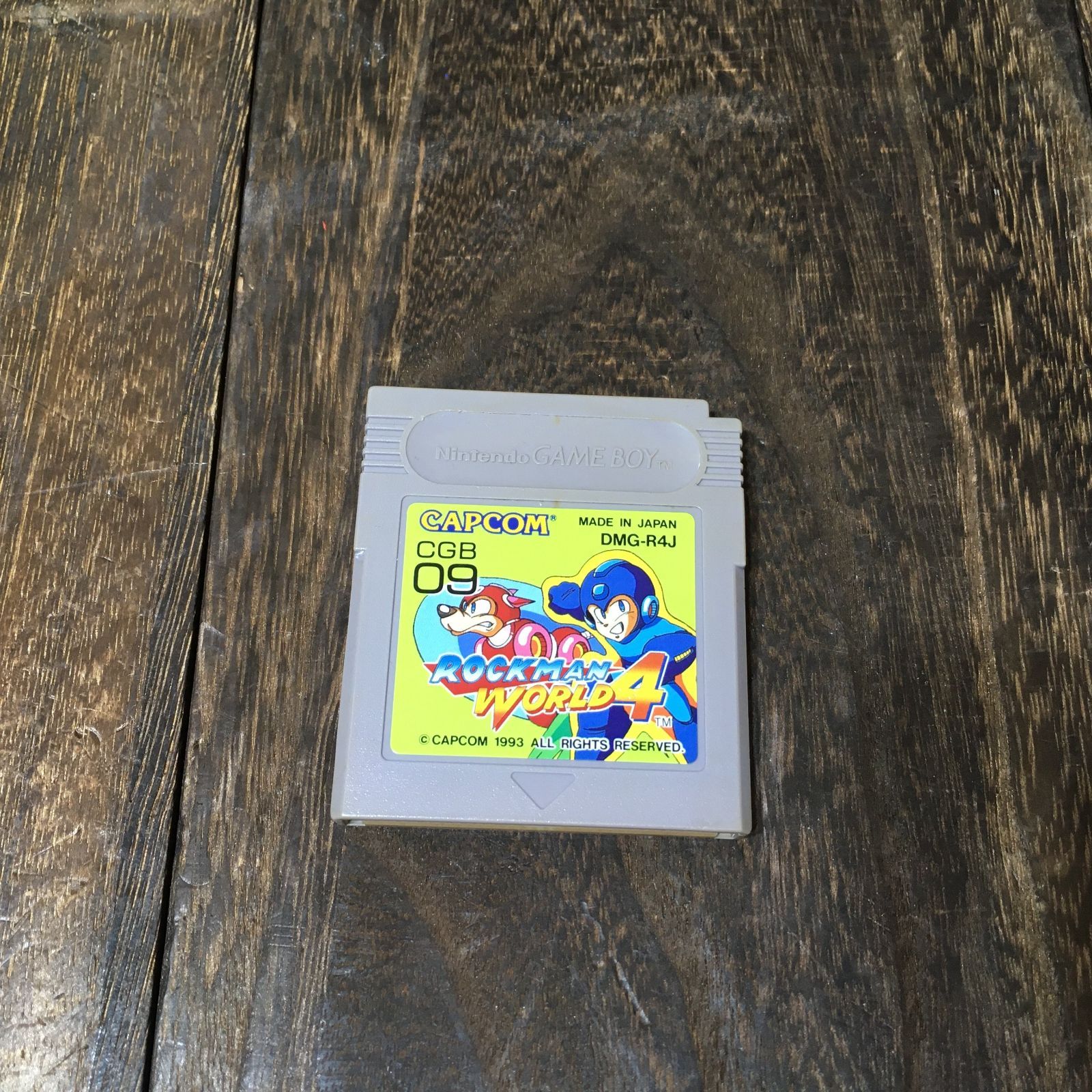 CAPCOM ロックマンワールド4 ゲームボーイソフト GB - メルカリ