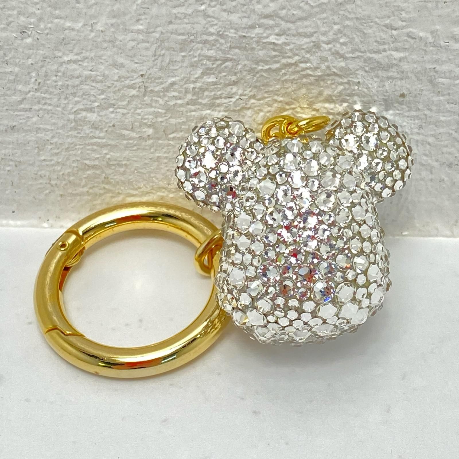物流センター】 中古 キーホルダー dix × BE@RBRICK CRYSTAL DECORATE