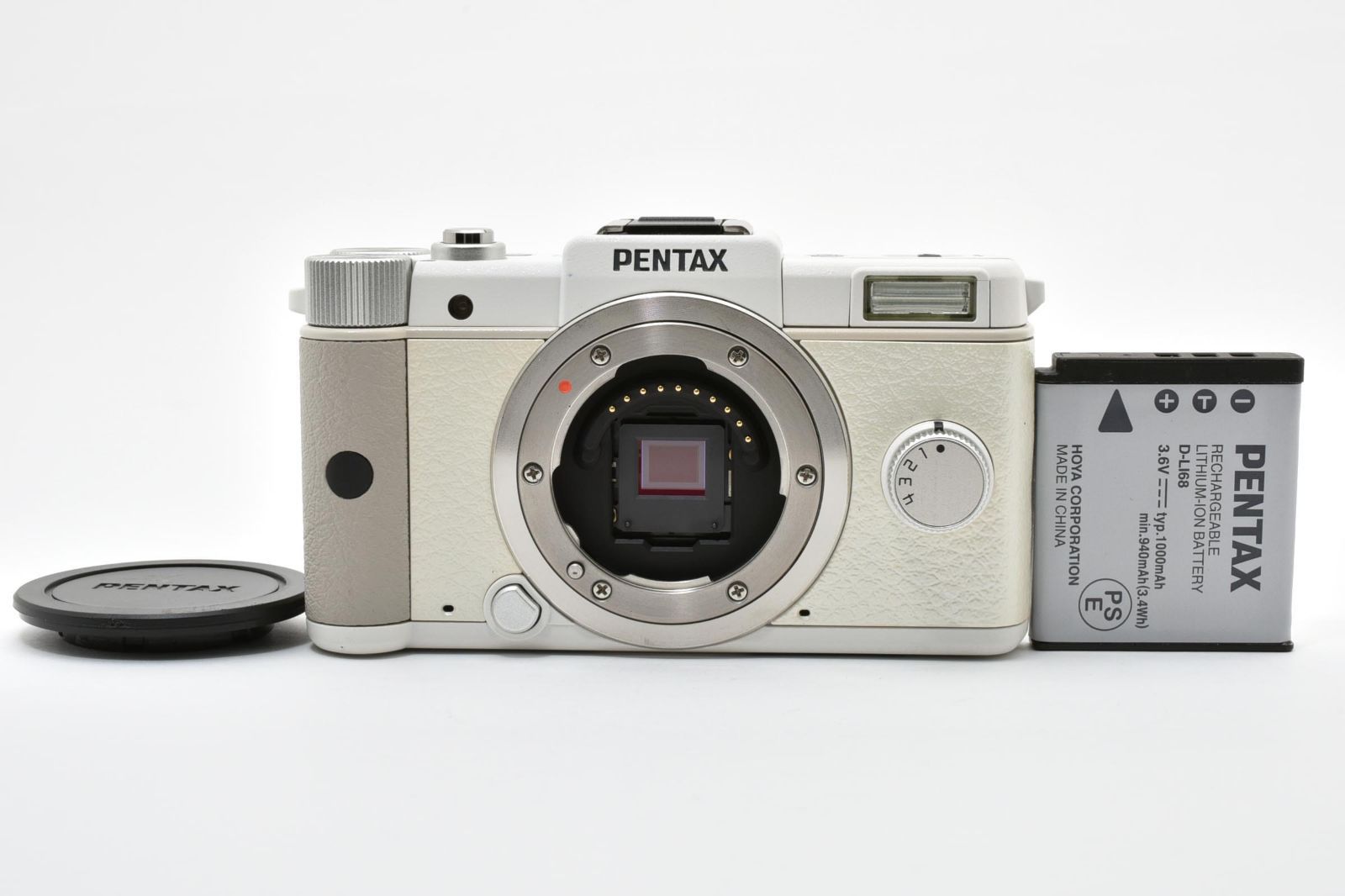 ★極上品★ ペンタックス PENTAX Q ボディ ホワイト #5399W0744