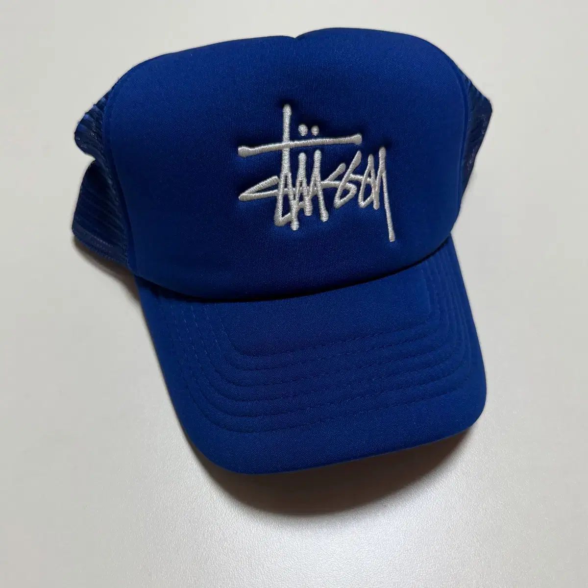STUSSY トラッカー ウール 帽子 ブルー