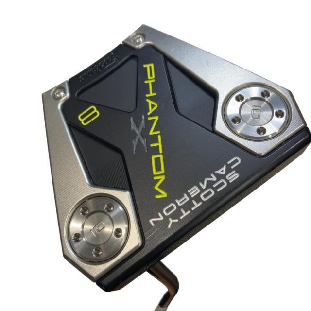 【中古】 タイトリスト SCOTTY CAMERON PHANTOM X 8 35インチ パター PT スチール (フレックスその他) メンズ 男性用 右利き 右用 Cランク ゴルフクラブ