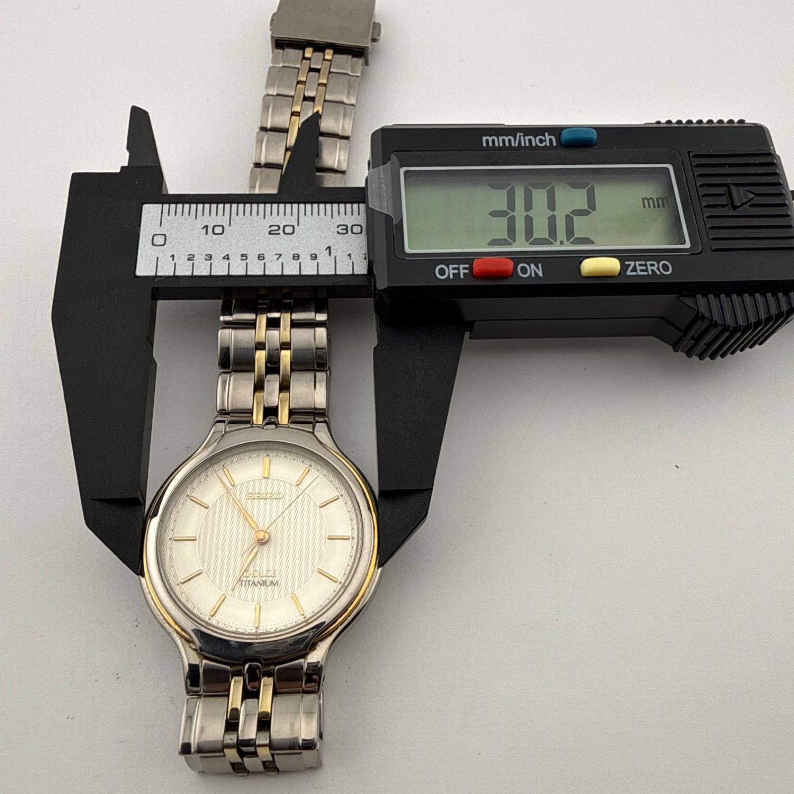 SEIKO セイコー DOLCE ドルチェ TITANIUM チタニウム 8J41-6120 メンズ