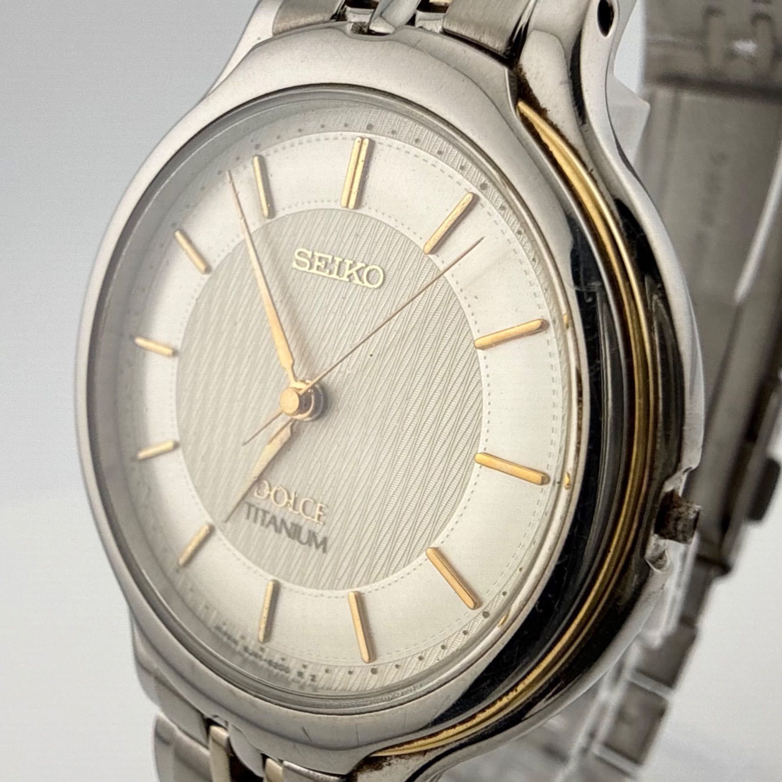 SEIKO セイコー DOLCE ドルチェ TITANIUM チタニウム 8J41-6120 メンズ