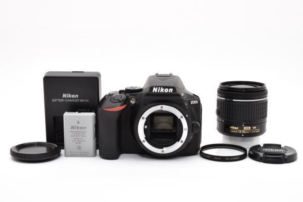 ★極上品★ 《ショット数2,189回》ニコン Nikon D5600 AF-P 18-55 VR レンズキット デジタル一眼レフ #0833A