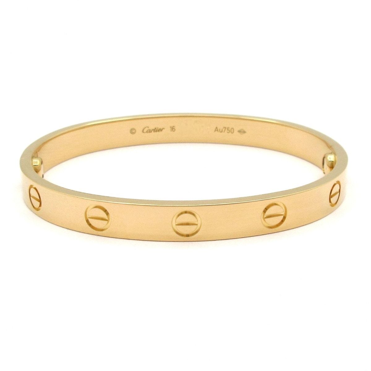 Cartier(カルティエ) バングル 16新品同様 ラブブレス B6035516 K18YG 新型/2021.01購入