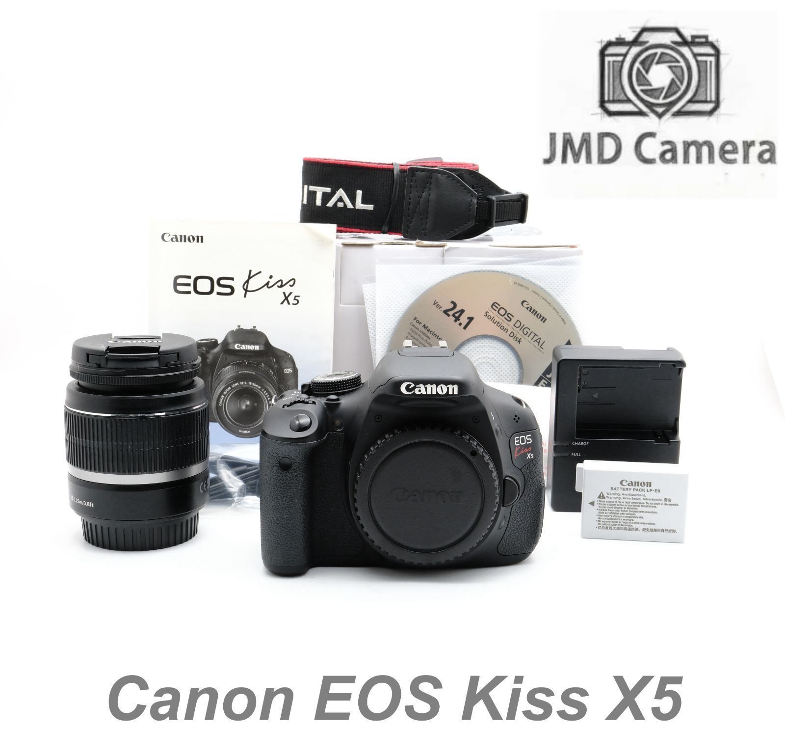■完動品 美品 Canon EOS Kiss X5 レンズセット ショット数9085