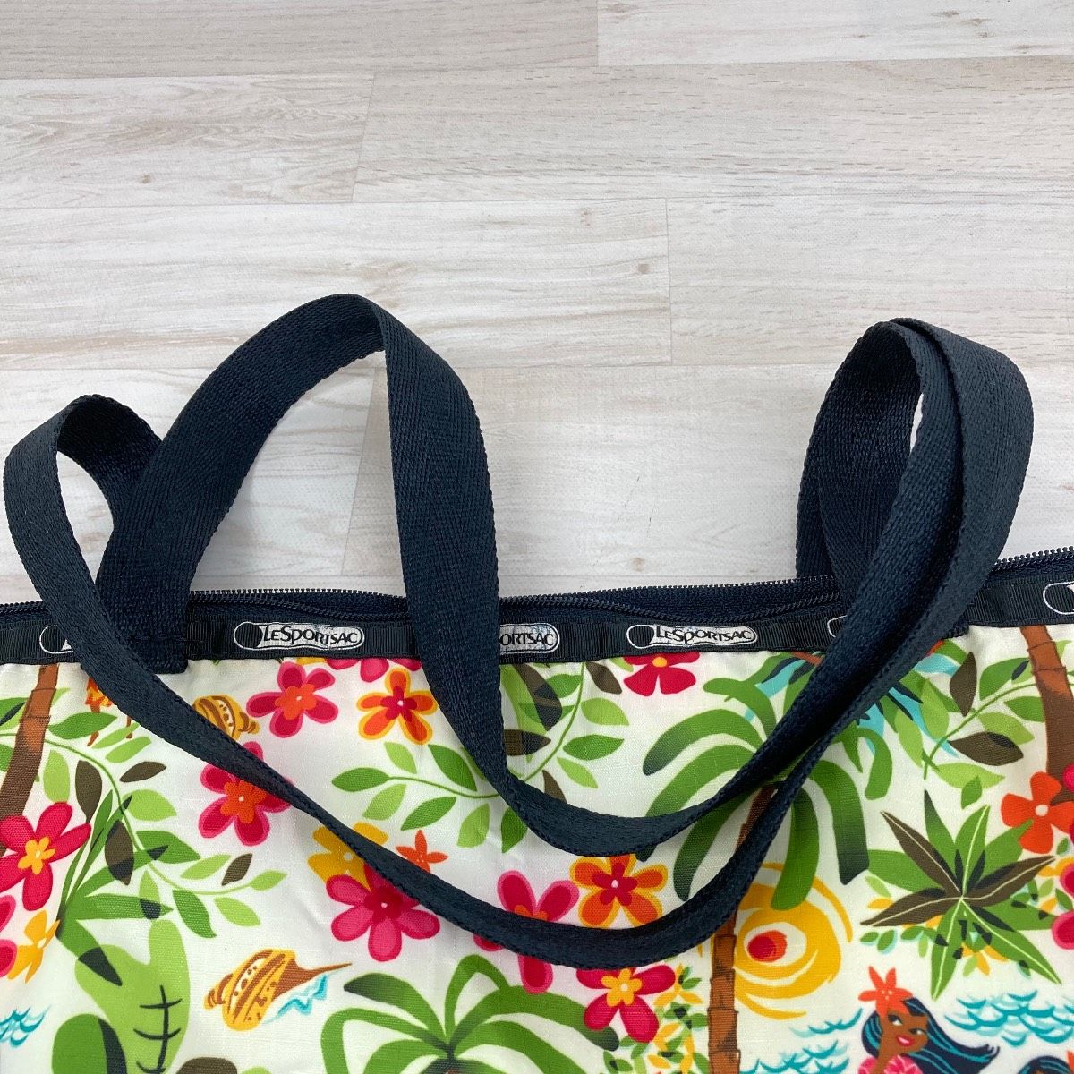 極美品 ハワイ限定 LESPORTSAC レスポートサック トートバッグ 肩掛け 