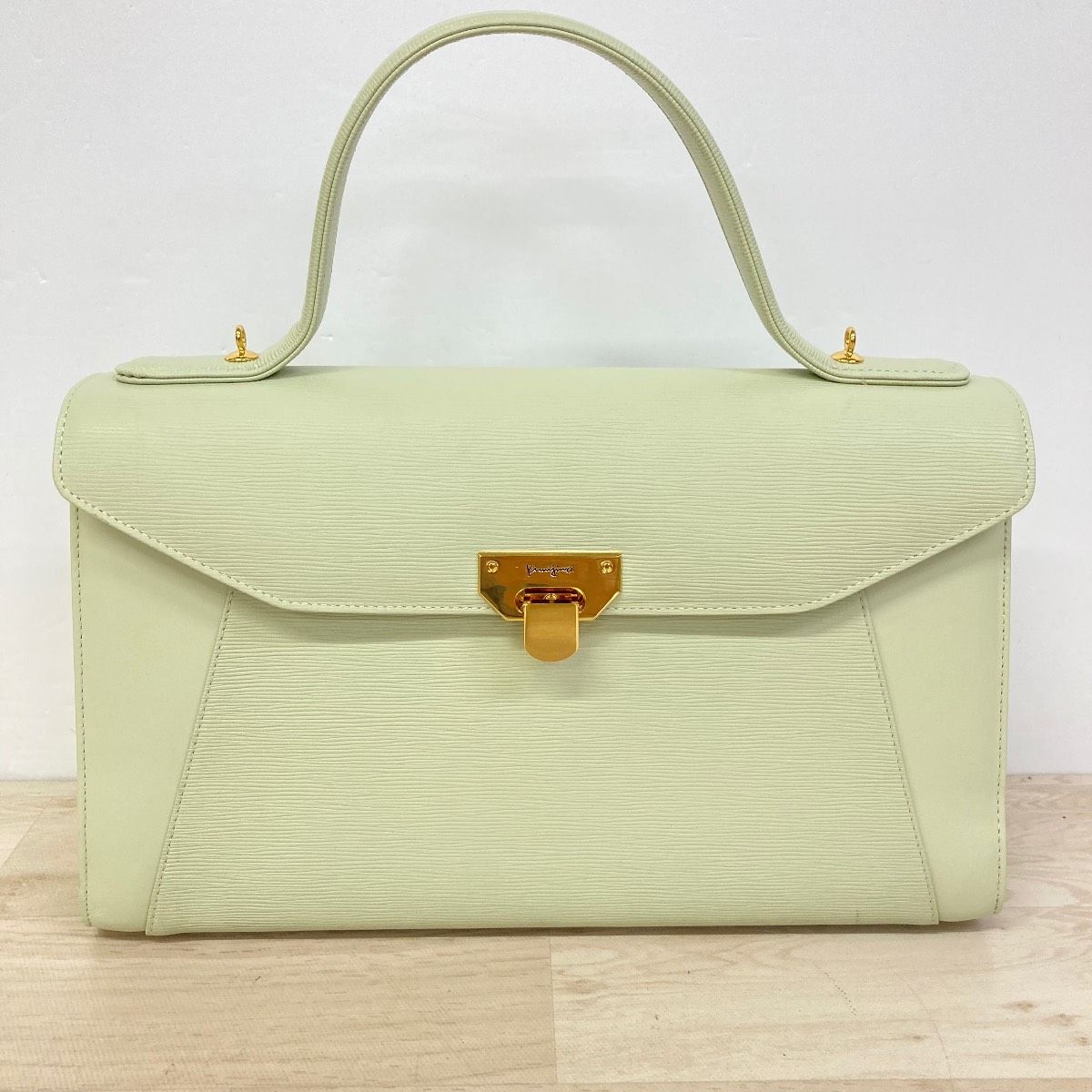 KIM BM品／まとめ売り Kimijima/キミジマ ハンドバッグ レディース ライトグリーン/黄緑