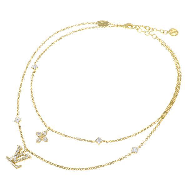 ルイヴィトン ネックレス・レディLV M01845【Aランク】【中古】 - メルカリ