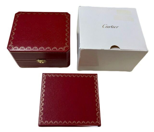 カルティエ ケース 時計用 空箱 レッド 赤 箱 Cartier 時計ケース 空き