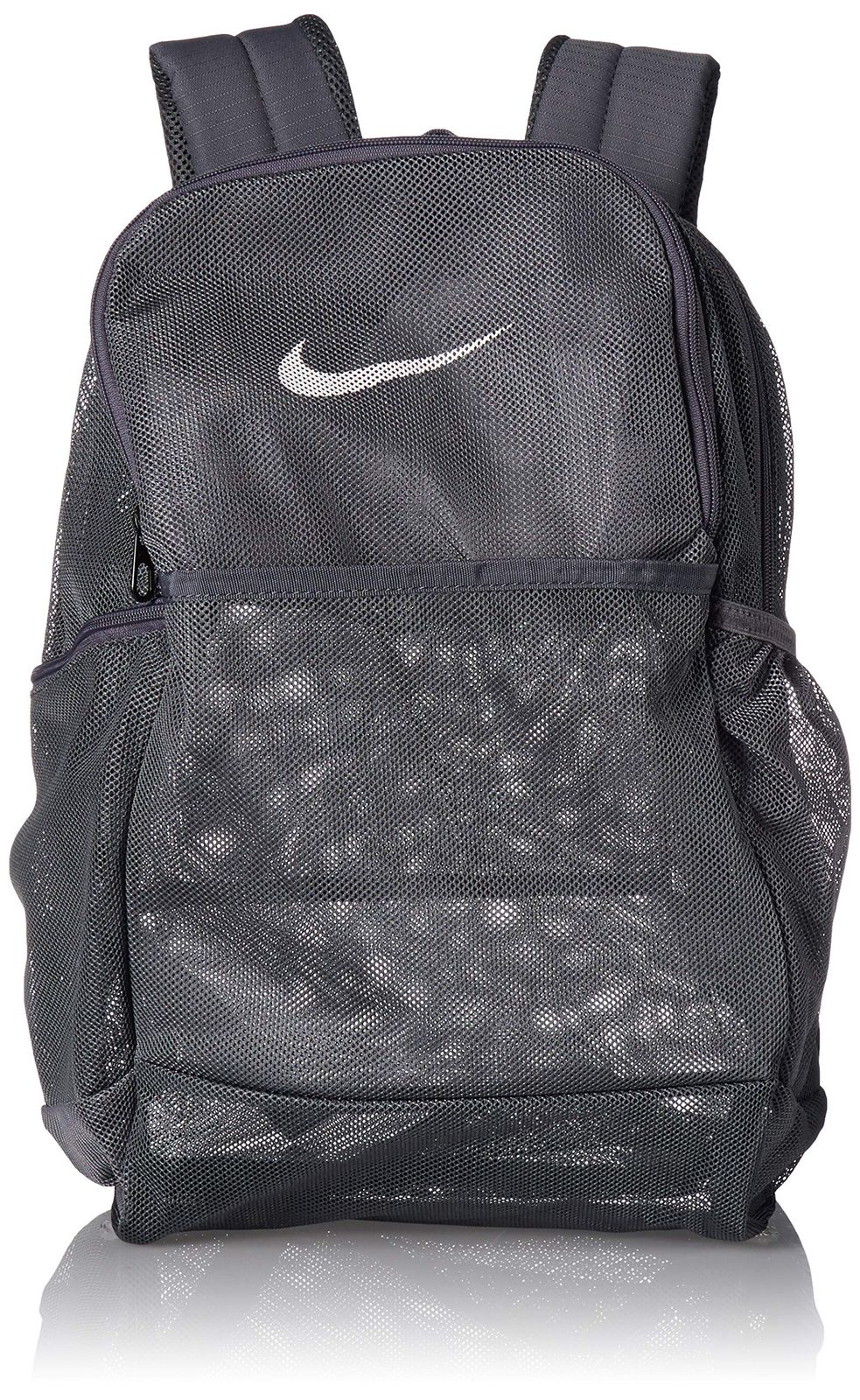 ナイキ (Nike) ユニセックス 大人用 ブラジリア メッシュ バックパック 9.0 Misc グレイ [グレー] [Free Size]