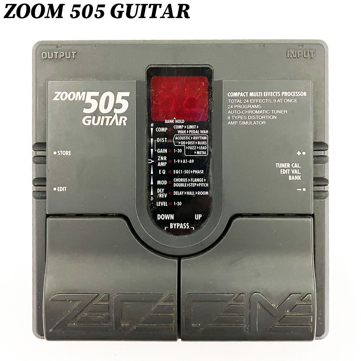クーポン】ギター エフェクター 楽器 機材 ズーム 505 ギター