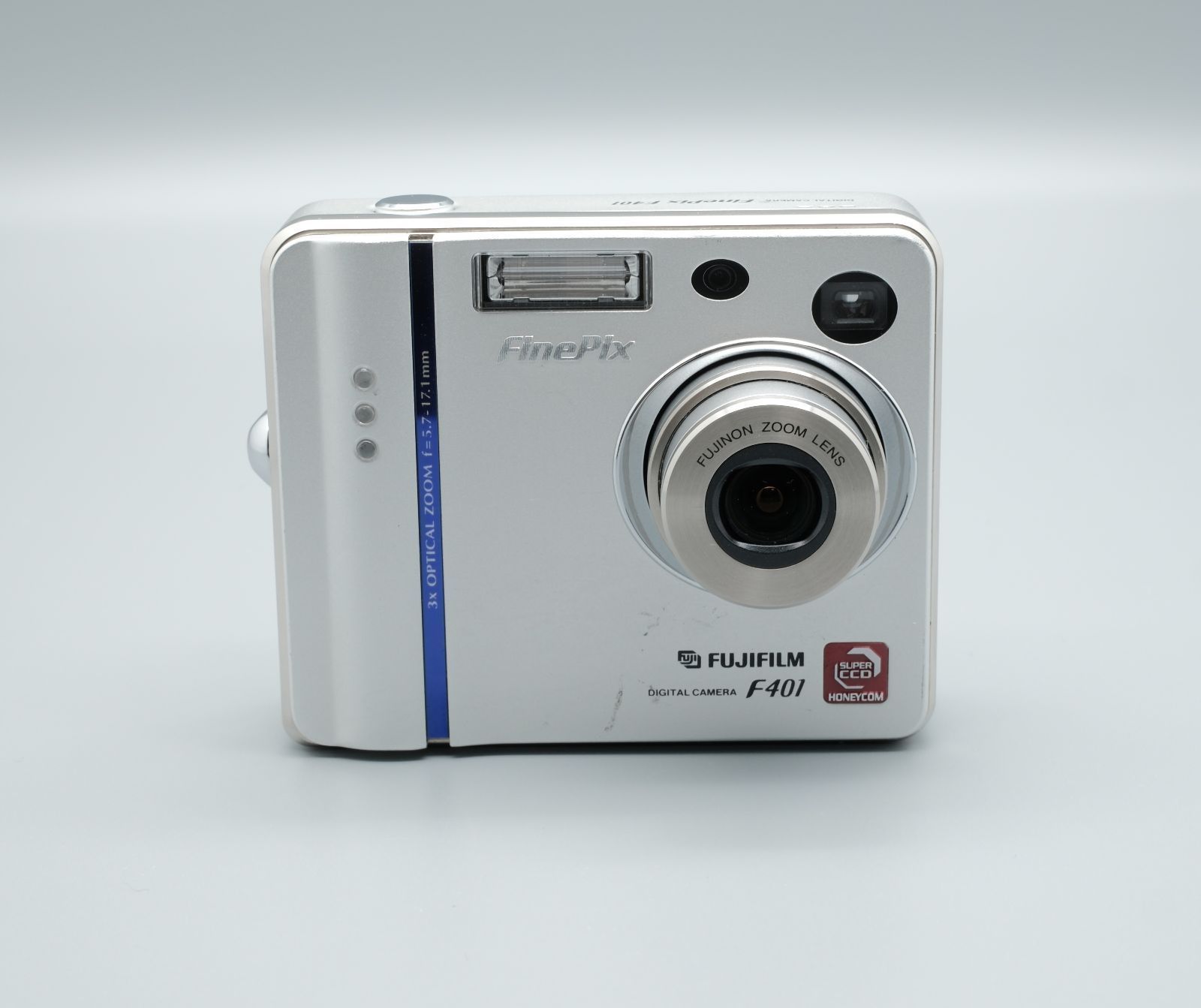 □完動品 FUJIFILM FinePix F401 シルバー コンパクトデジタルカメラ