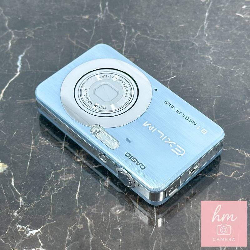 CASIO EXILIM ZOOM EX-Z80 ブルー 810万画素 光学3倍ズーム 手ブレ補正