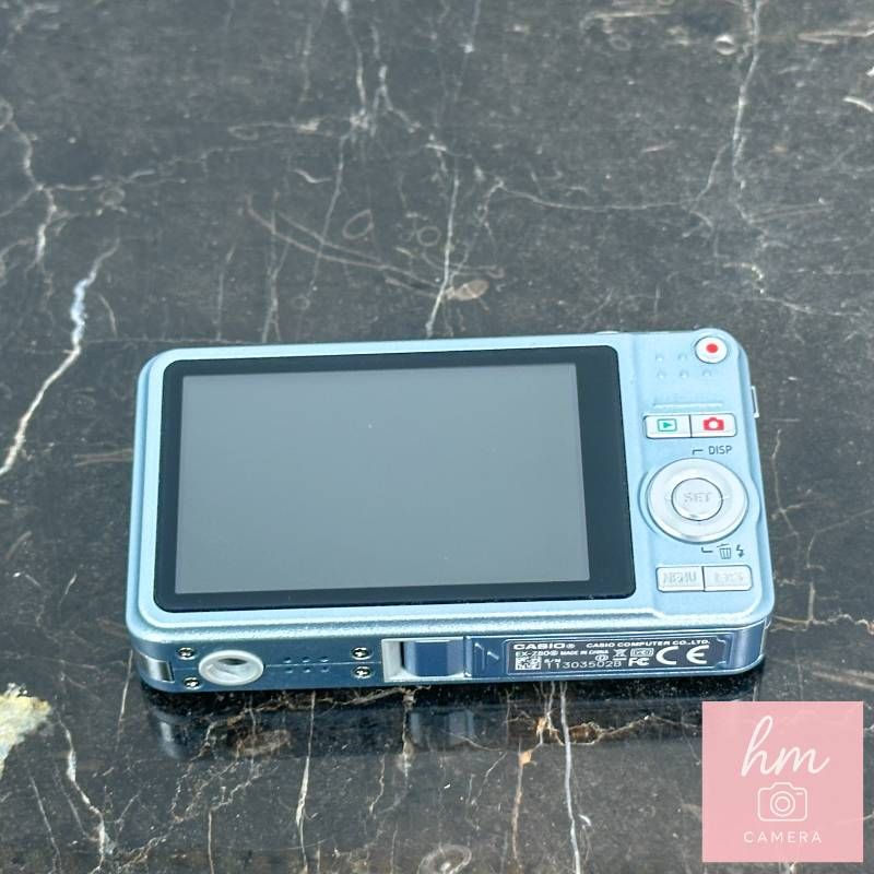 CASIO EXILIM ZOOM EX-Z80 ブルー 810万画素 光学3倍ズーム 手ブレ補正