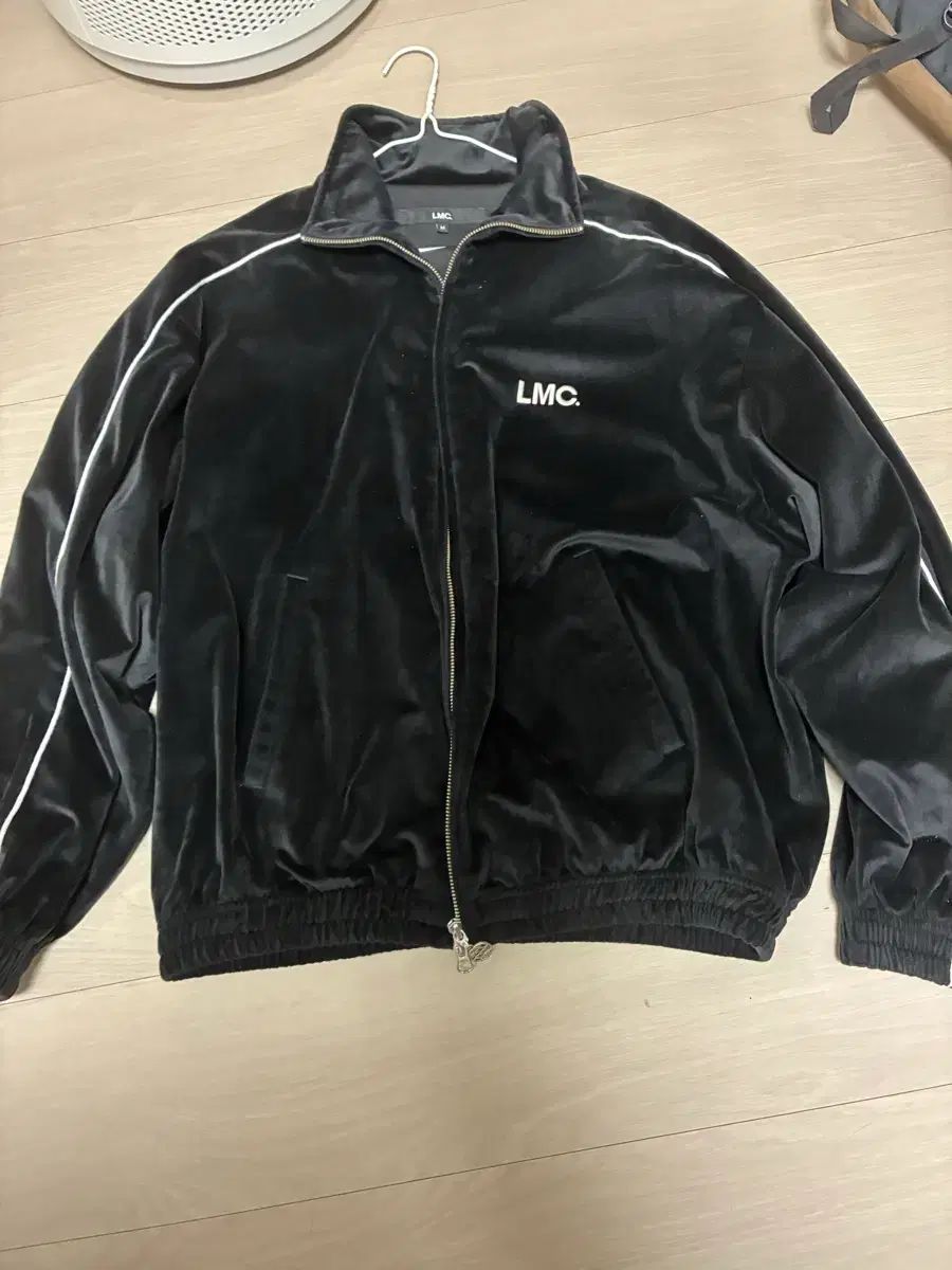 LMC ベロア トラックジャージ ブラック