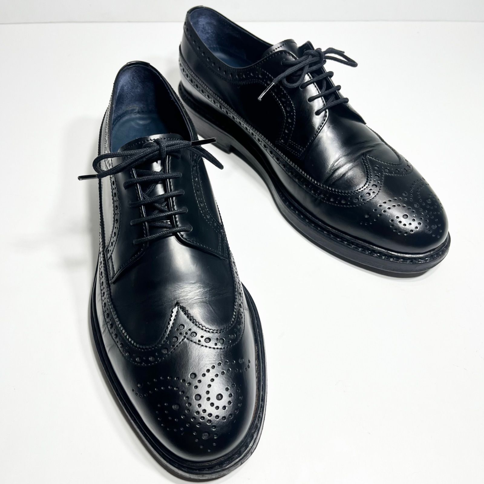 Jalan Sriwijaya ジャランスリウァヤ×UNITED ARROWS Jalan Sriwijaya ジャランスリワヤ ウイングチップ 【美品】アローズ