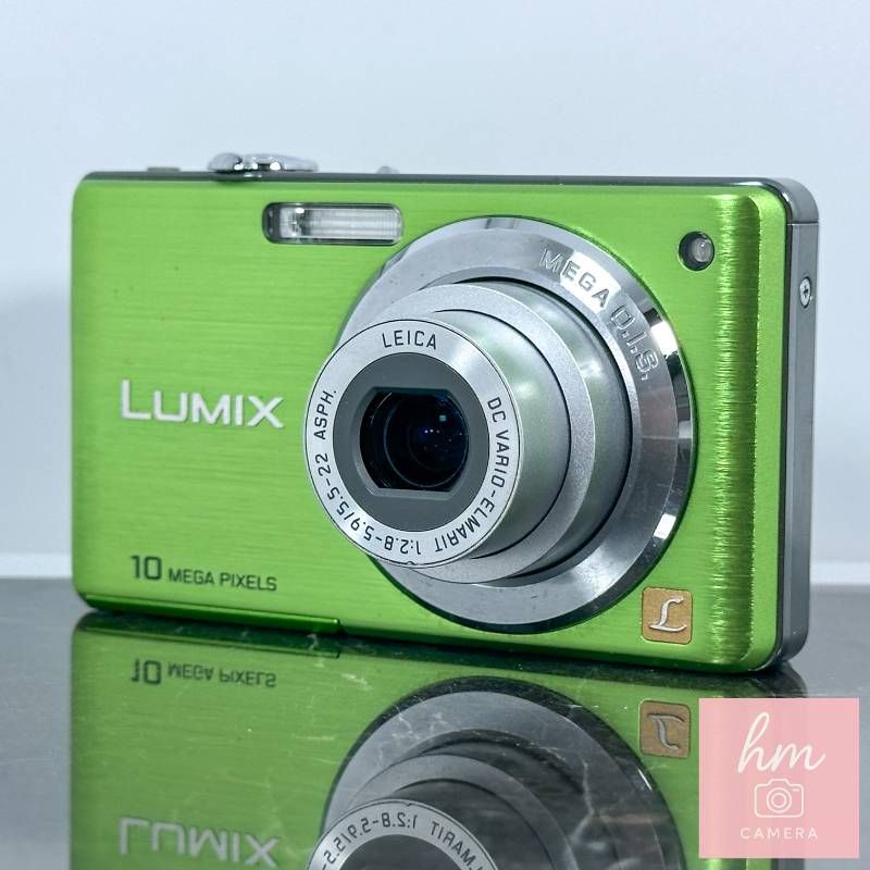 Panasonic LUMIX DMC-FS7 グリーン 1010万画素 光学4倍ズーム ライカ
