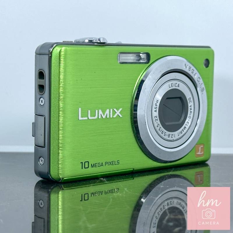 Panasonic LUMIX DMC-FS7 グリーン 1010万画素 光学4倍ズーム ライカ