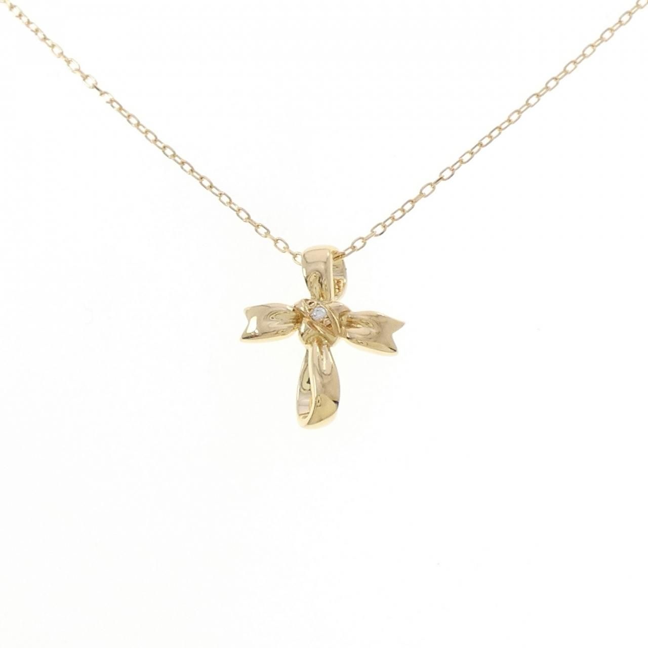 ミキモト ダイヤモンド ネックレス 0.01CT