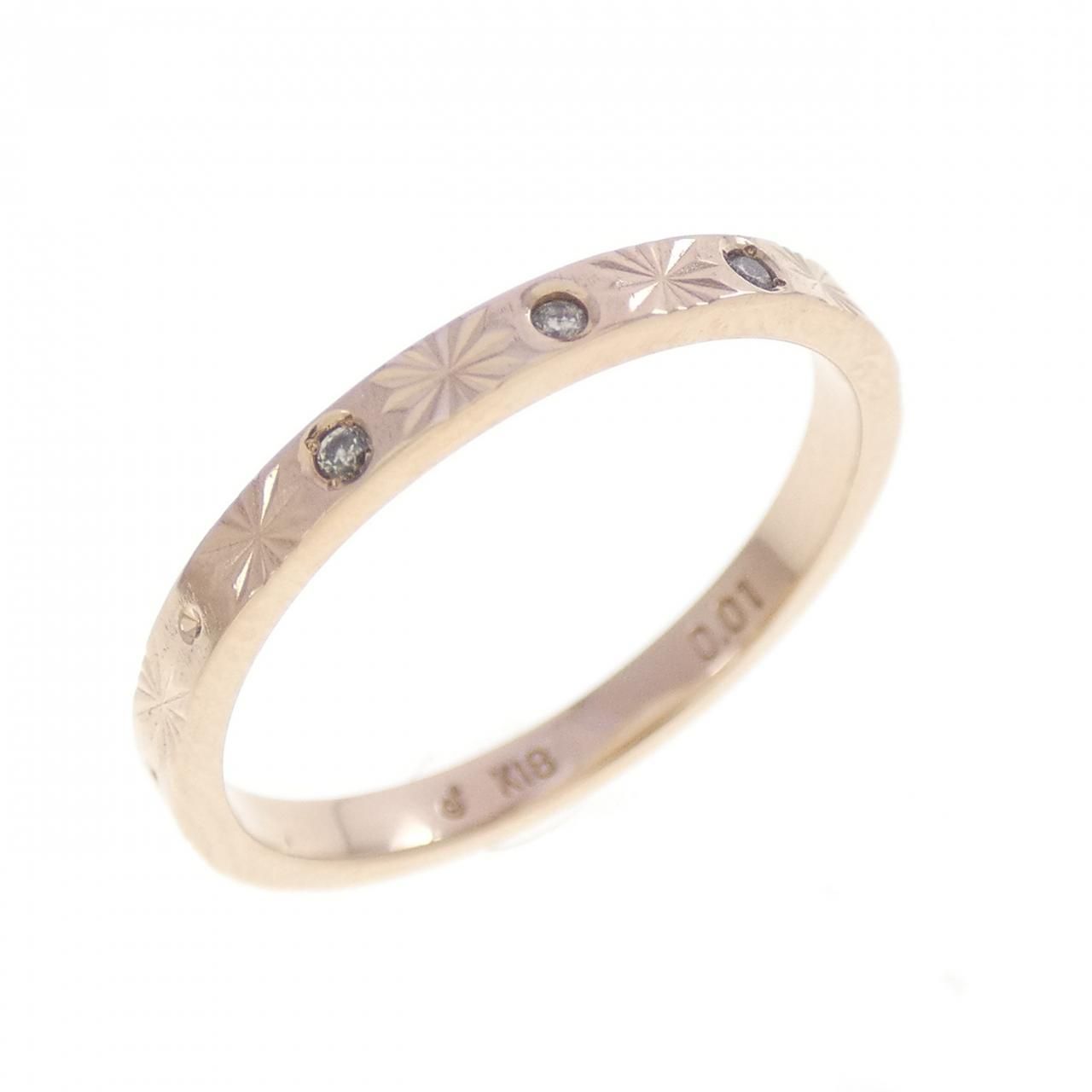 K18PG ダイヤモンド リング 0.01CT 42,360円