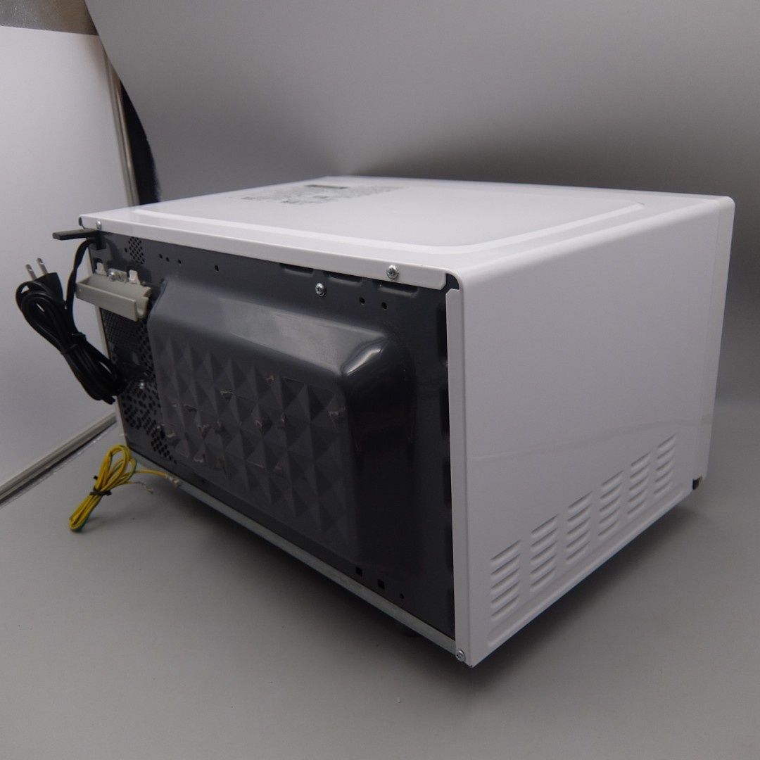 美品】東芝 ER-SM17 ホワイト 電子レンジ 17L TOSHIBA フラット庫内 単 
