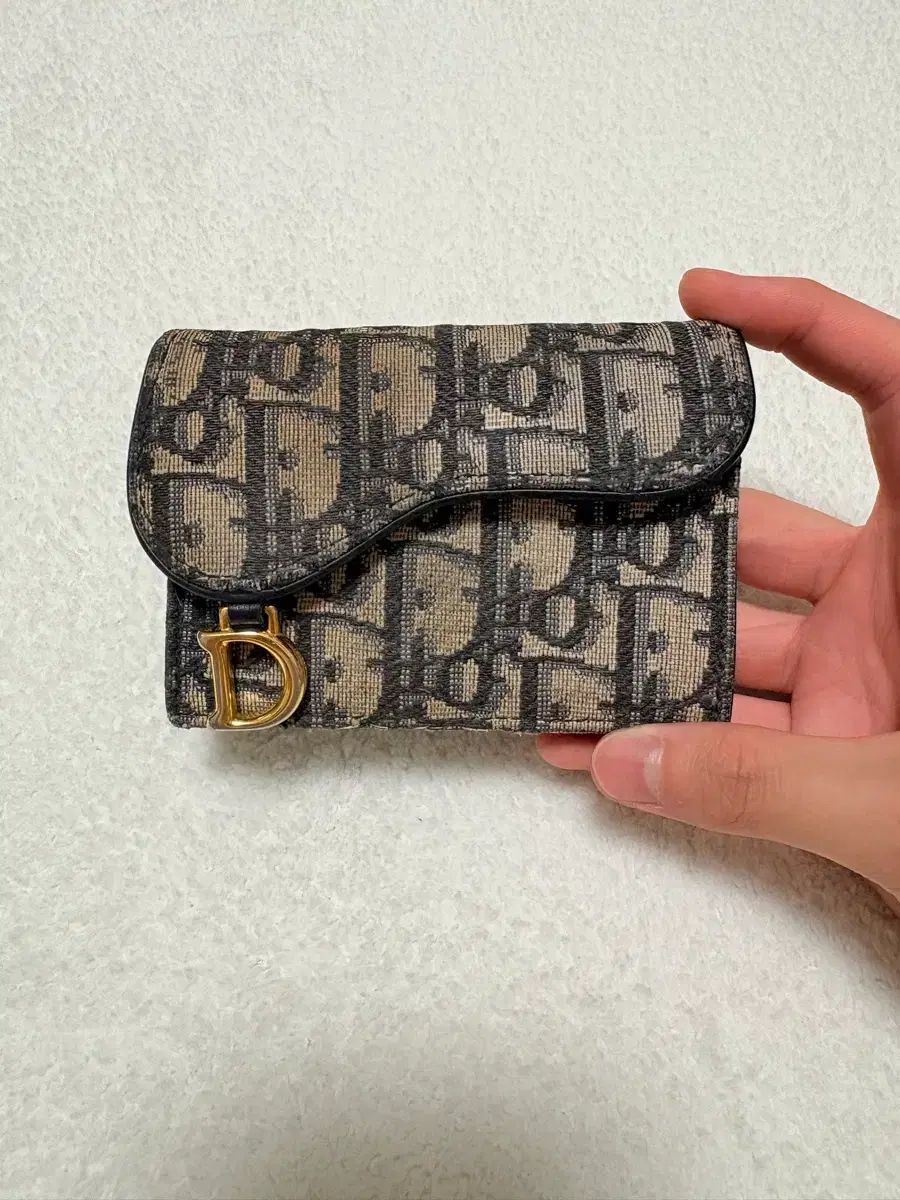 ディオール オブリーク サドル カードウォレット