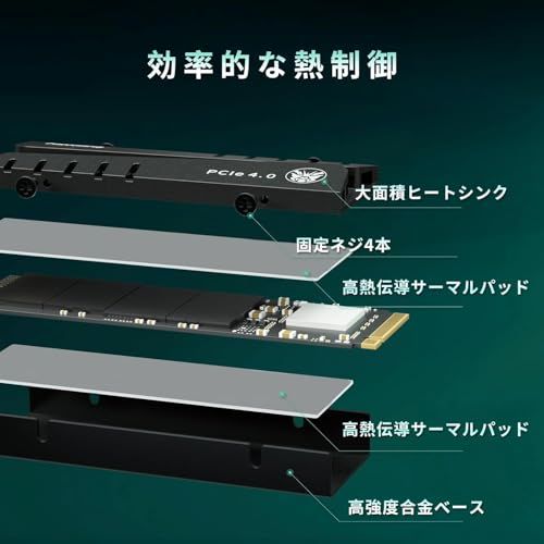 fanxiang S770 SSD 500GB TLC NAND 【DRAMキャッシュ搭載 / PS5動作