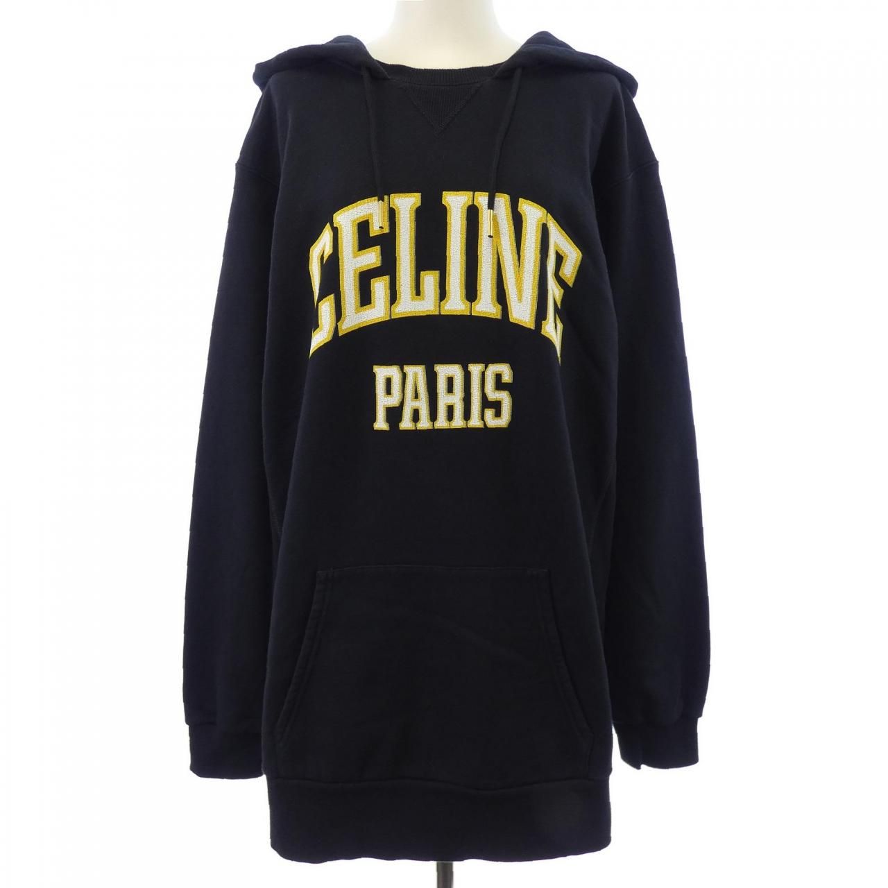 セリーヌ CELINE オーバーサイズフーディ- 2Y70F670Q パーカー