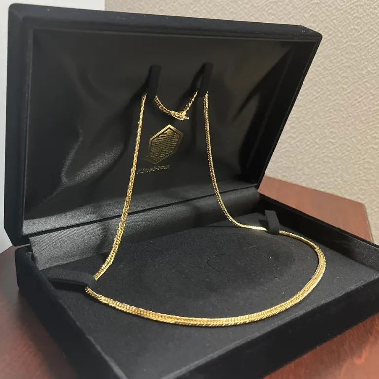 喜平イズム】K18 喜平ネックレス 12面 50.5cm 20.4g 中古 造幣局刻印
