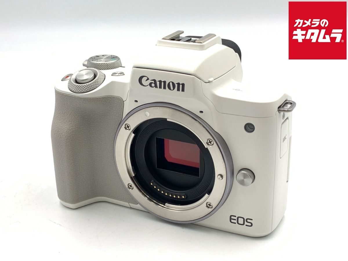 【中古】 【美品】 キヤノン EOS Kiss M2 ボディ ホワイト