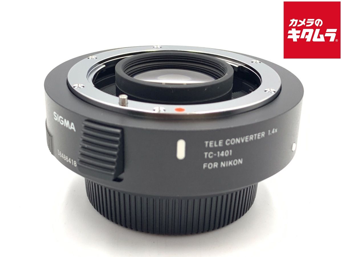 【中古】 【美品】 シグマ TELE CONVERTER TC-1401 ニコン用