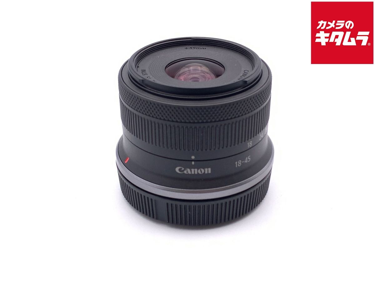 【中古】 【良品】 キヤノン RF-S18-45mm F4.5-6.3 IS STM