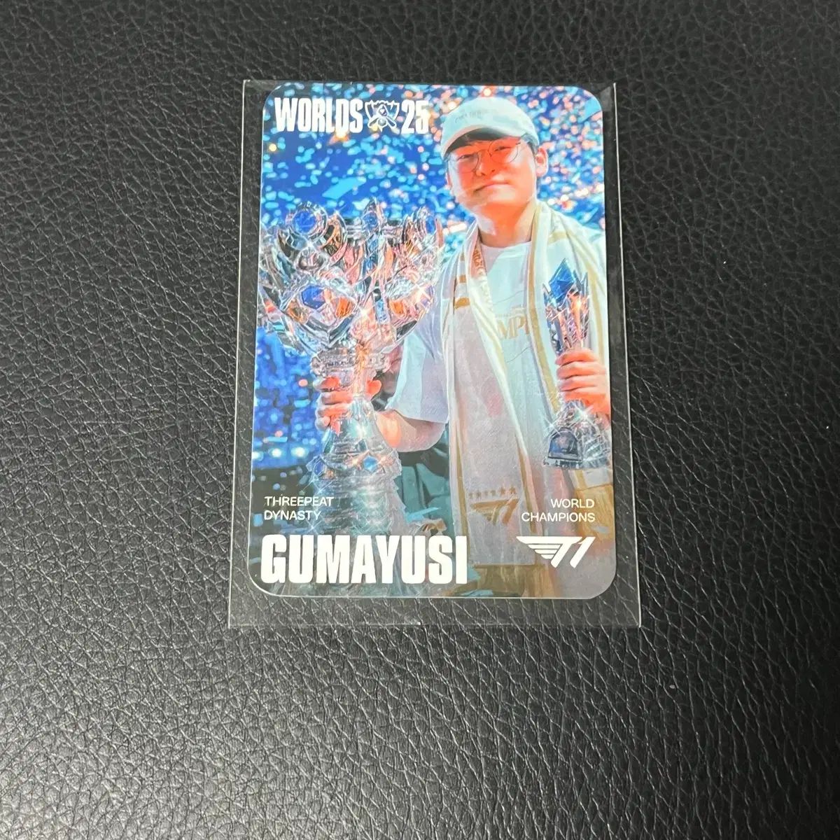 T1 GUMAYUSI MSI 大田(テジョン) ファンフェスタ League of Legends World Championship 優勝 スキン ユナ(YUNA) トレカ