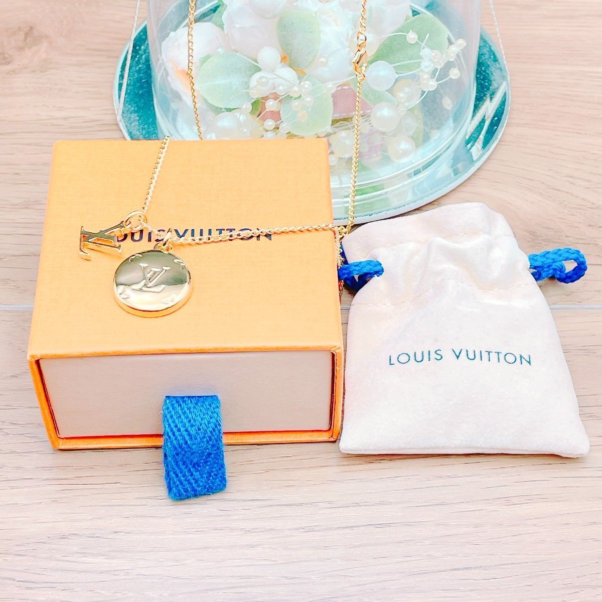 ◇ルイヴィトン◇新品仕上済 LOUIS VUITTON M80189 リングネックレス