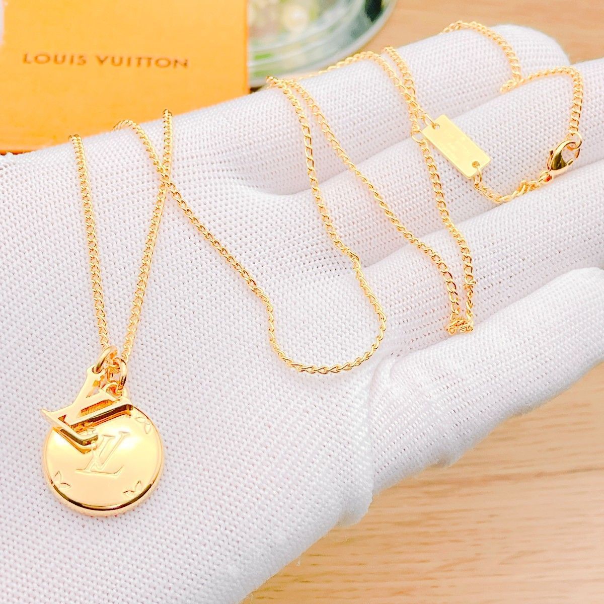 ◇ルイヴィトン◇新品仕上済 LOUIS VUITTON M80189 リングネックレス