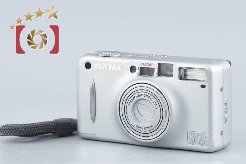 中古】PENTAX ペンタックス ESPIO 120SWII シルバー コンパクト