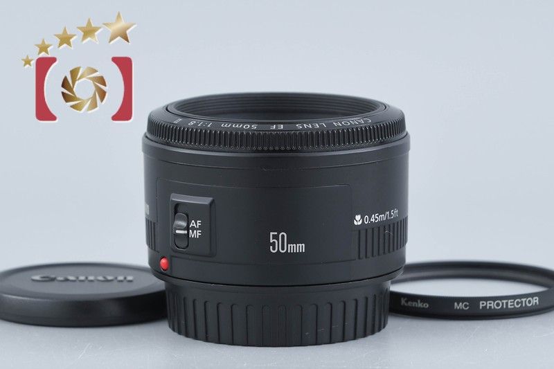【中古】Canon キヤノン EF 50mm f/1.8 II 8,496円