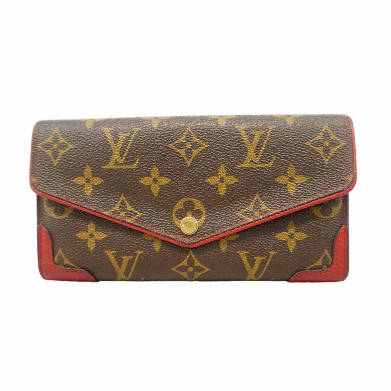 ルイ・ヴィトン(Louis Vuitton) ルイ・ヴィトン 長財布 モノグラム・レティーロ ポルトフォイユサラ M61184 スリーズレディース