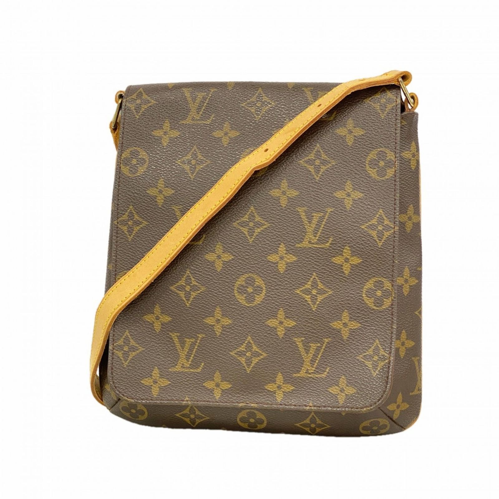 ルイ・ヴィトン(Louis Vuitton) ルイ・ヴィトン ショルダーバッグ モノグラム ミュゼットサルサショートストラップ M51258 ブラウンレディース