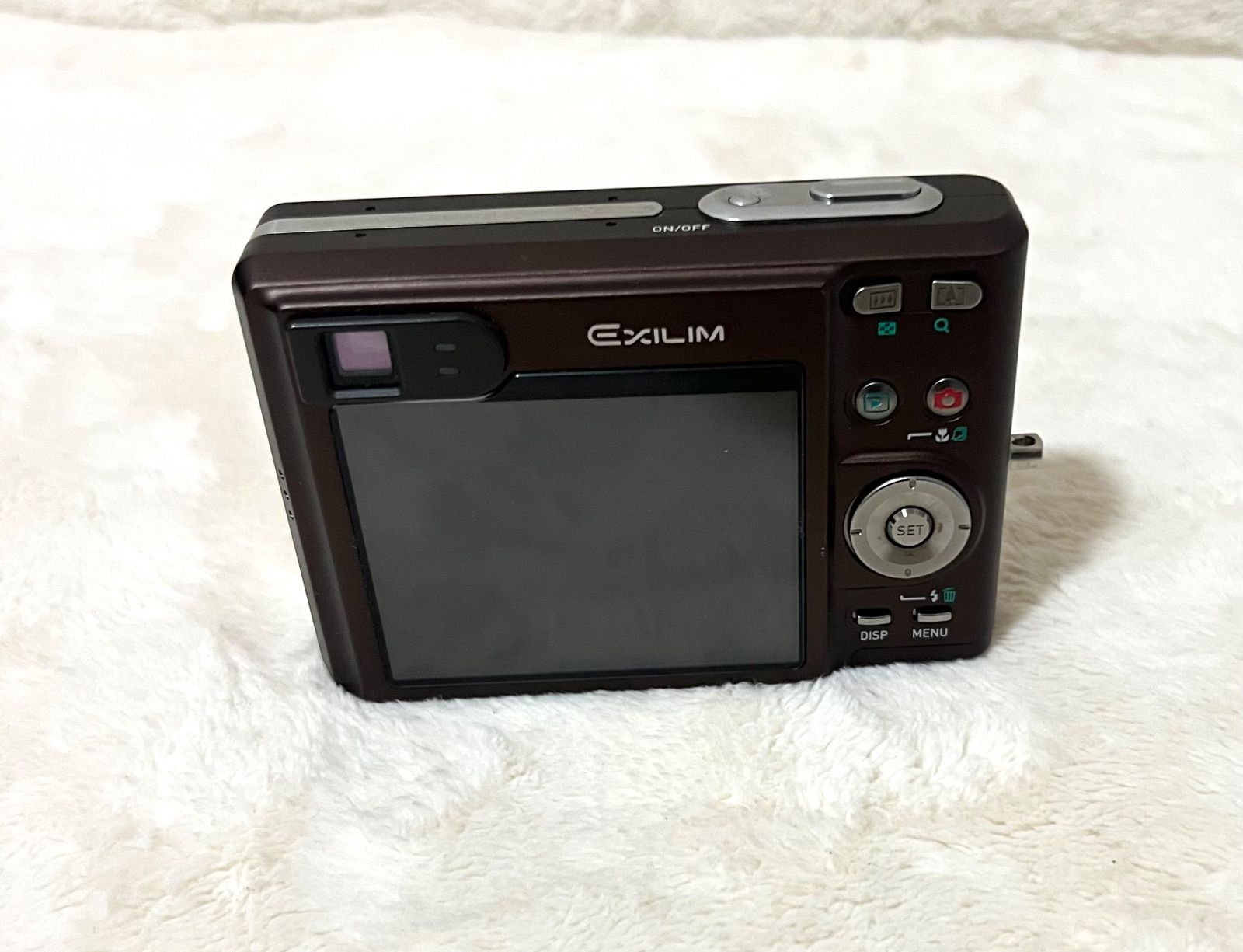 CASIO EXILIM EX-Z55 コンパクトデジカメ ブラウン - メルカリ