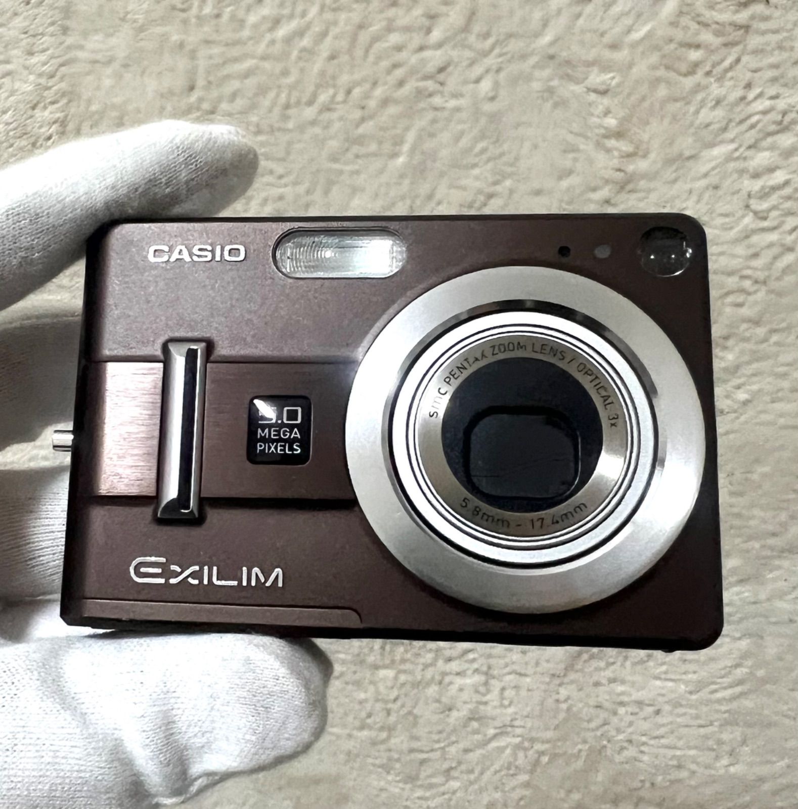 CASIO EX-Z55 ブラウン CASIO EXILIM EX-Z55 コンパクトデジカメ ブラウン - メルカリ
