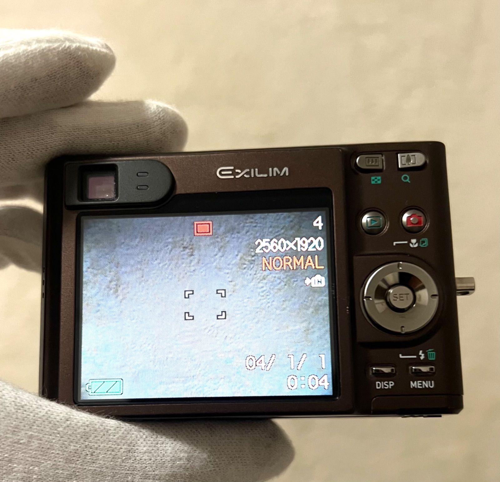 CASIO EXILIM EX-Z55 コンパクトデジカメ ブラウン - メルカリ