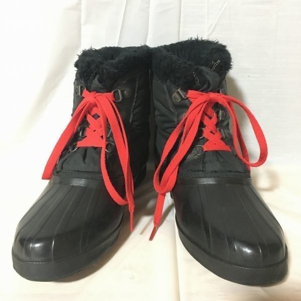 Vintage SOREL/ソレル　カナダ製スノーブーツ　ライナー付き　size24.5-25.0〈黒/BLACK/ブラック〉管No.X6