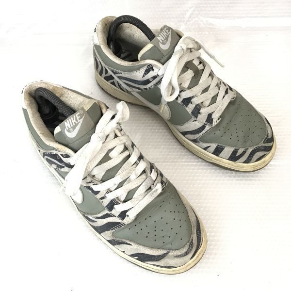 ナイキ/NIKE★Dunk Low Daktari/ダンクロー ダクタリ/スニーカー【9/27.0/グレー系/GRAY】307378-131/sneakers/Shoes/trainers◆bQ-352