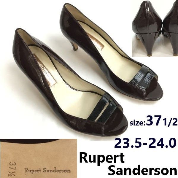 Rupert Sanderson/ルパートサンダーソン☆オープントゥ/エナメル